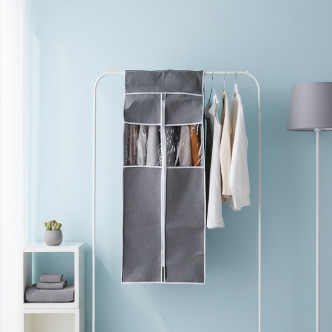 부직포 입체 와이드 의류커버 옷커버, 1개입, 1개