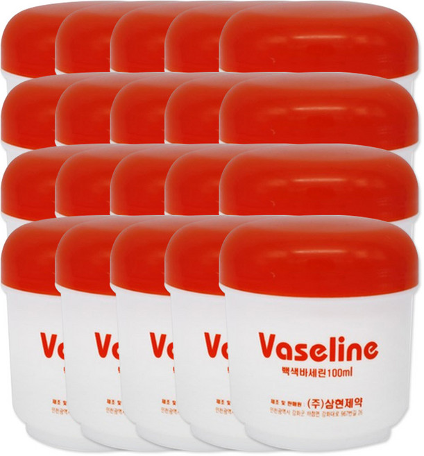 해호 삼현제약 백색 바세린 100ml, 20개