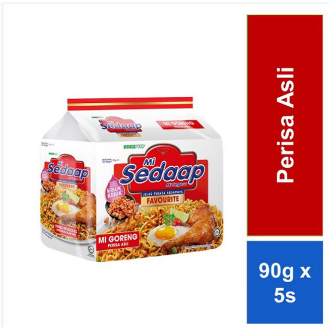 미고랭 라면 누들 Mi Sedaap Mi Goreng Asli 91gx5개
