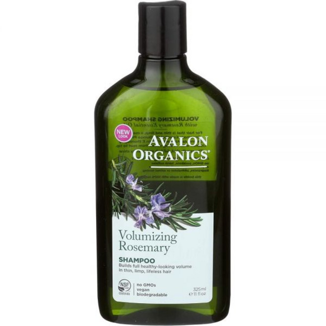 Avalon Organics 샴푸 볼류마이징 로즈마리 325ml(11온스), 1개
