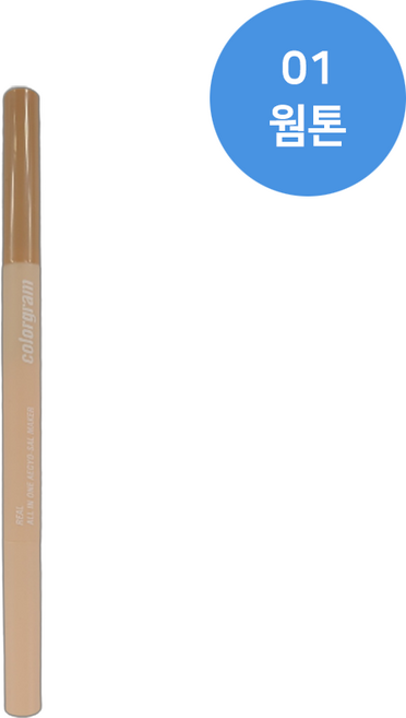 컬러그램 올인원 애교살 메이커, 01 웜톤, 1개