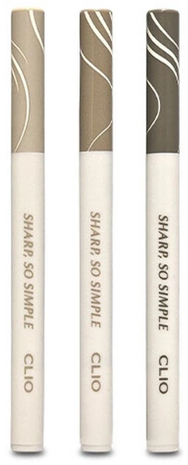 클리오 샤프 쏘 심플 음영 브러쉬 라이너 0.5g, 01 밀크 브라운, 1개 - 쿠팡