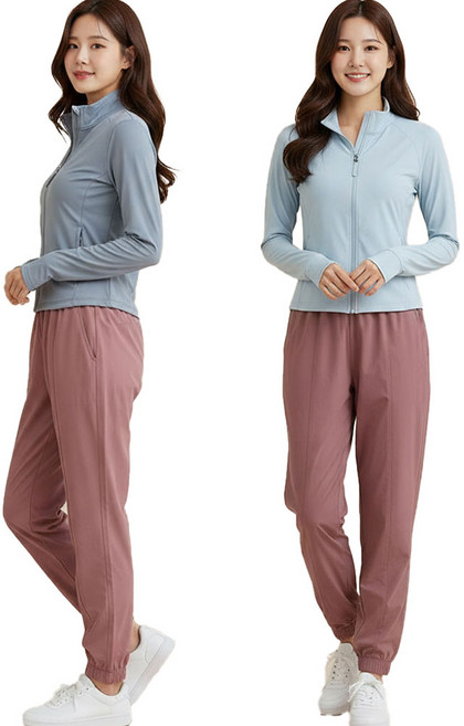 가볍고 편안한 여성 조거 트레이닝 팬츠 컴포트 애슬레저 운동복 바지