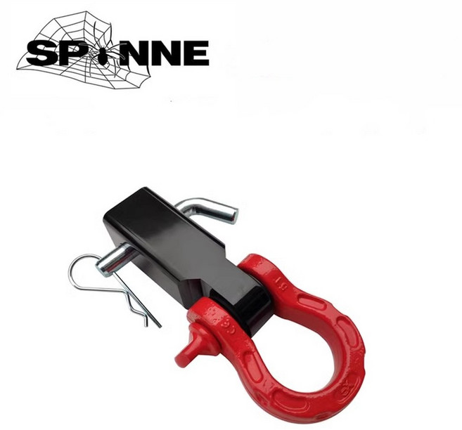 샤클 히치 리시버 견인 트레일러 18000 Lbs 2 인치, 03 빨간