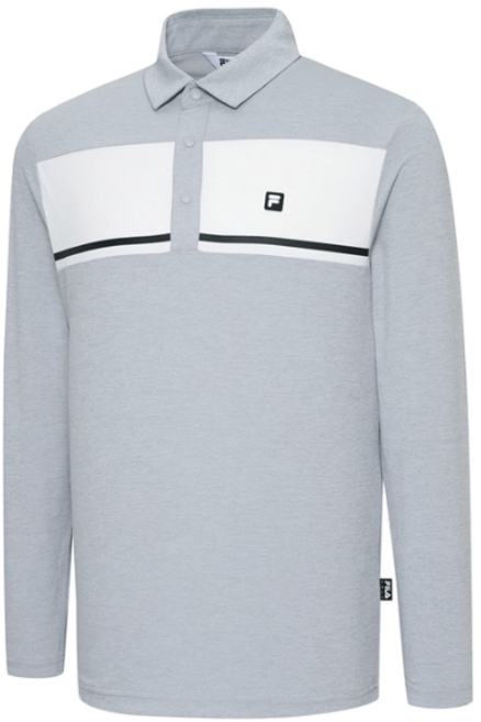 필라 골프 FILA GOLF 남성 긴팔 폴로 카라티 빅사이즈 XL XXL 기능성 티셔츠 흡습속건