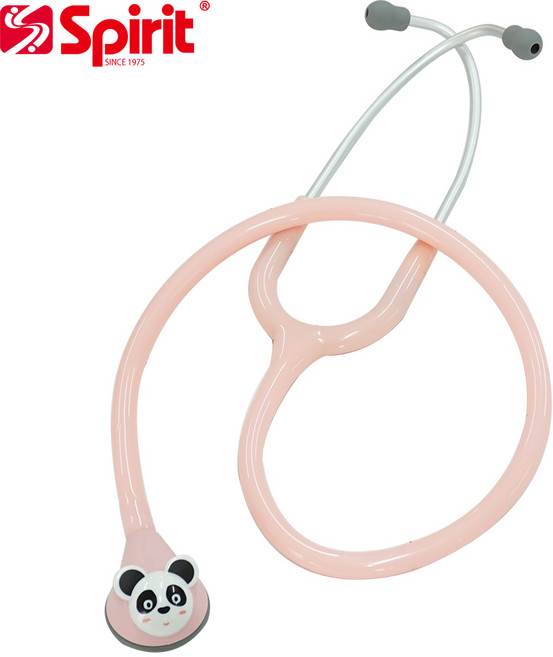 Spirit 스피릿 소아용 소아과 진찰용 캐릭터 청진기 CK-F606PF / 색상선택, 분홍색, 1개
