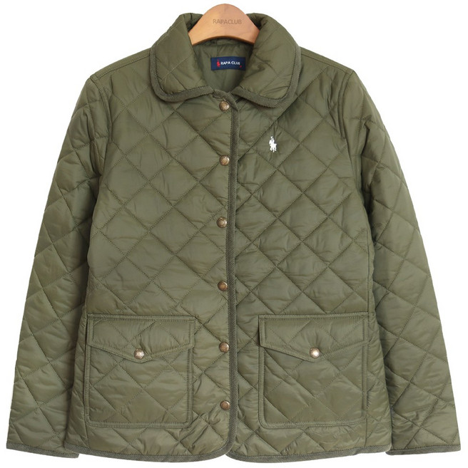라파클럽 여성 다이아 퀼팅 경량 누빔 패딩 자켓