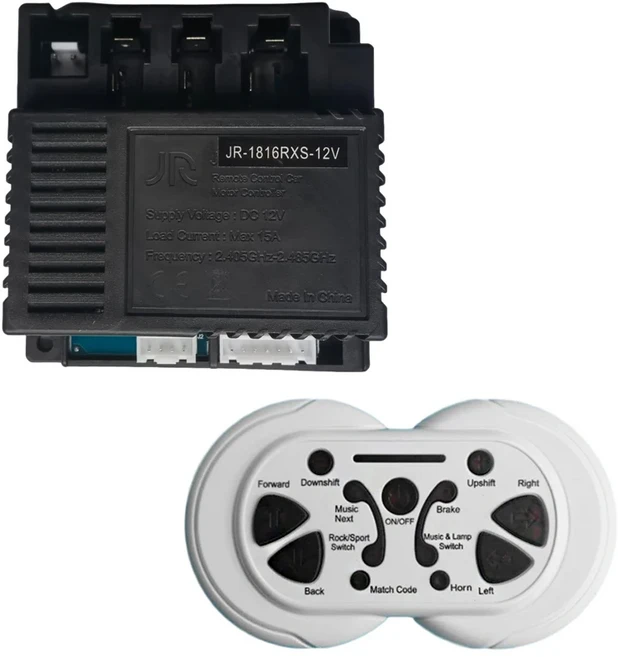 JR1816RXS HY-RX-2G4-12VM 어린이 전기 자동차 2.4G 블루투스 원격 제어 수신기 상자, 11 JR1816 full set