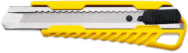 스탠리공식대리점 STHT10276 공업용 사무용 커터칼 택배칼 캇타칼 베이직 18mm, 1개