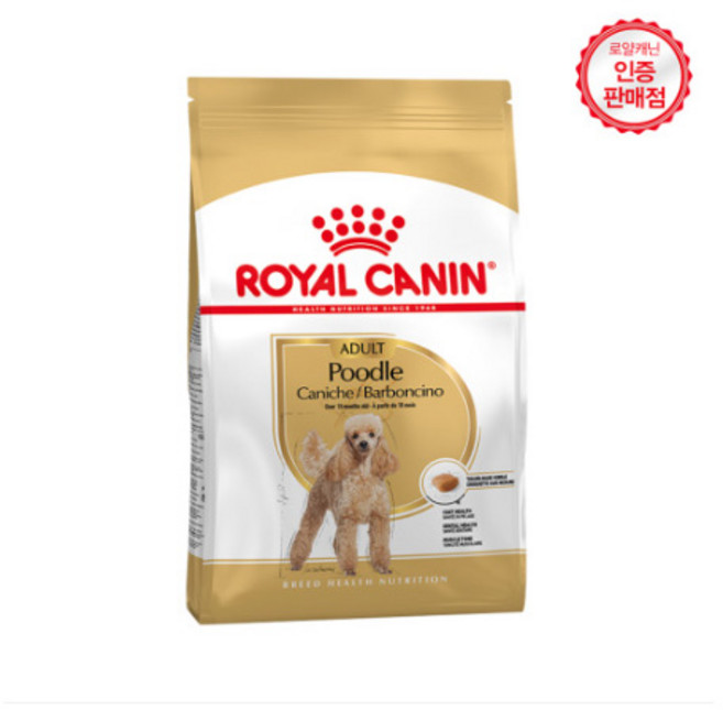 로얄캐닌 어덜트 푸들 애견 사료, 닭, 1.5kg, 1개