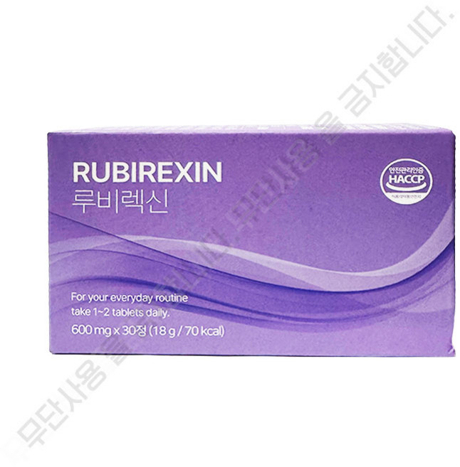 루비렉신 프리미엄 솔루션 600mg x 30정 gl, 1개