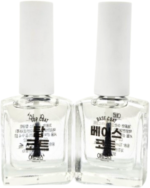 아르코스 네일 탑코트 & 베이스코트 & 화장솜, 1개