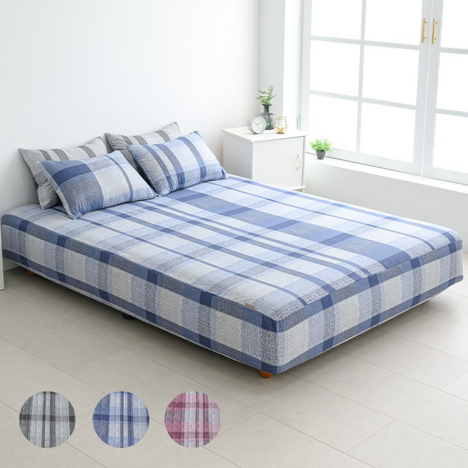홈홈 국내 제조 반트 홑겹 매트리스커버