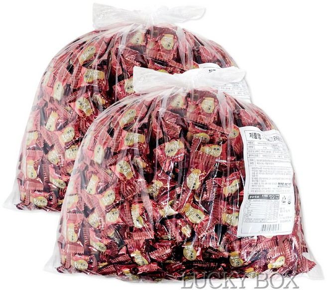 [맛고을] 사탕 홍삼, 4kg, 2개