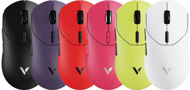 [스마트박스]Rapoo VT2MAX 2세대 듀얼 8K 큰손용 무선/유선 겸용 경량화 게이밍 마우스 PAW3950, 블랙, VT2 MAX