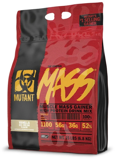 뮤턴트 매스 머슬 게이너 바닐라 아이스크림 맛, 1개, 6.8kg - 쿠팡