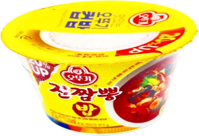 오뚜기 맛있는 컵밥 진짬뽕밥, 217.5g, 8개