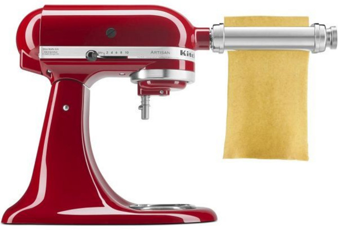 파스타 커터 키친에이드 KSMPSA 롤러 부착물 실버 1, Pasta Roller Only, Pasta Roller Only, 1개