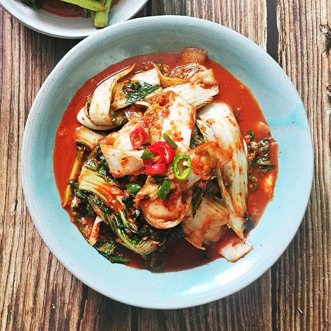 당일생산 전라도 얼갈이김치 국산 얼갈이배추김치 얼갈이겉절이김치, 1개, 3kg