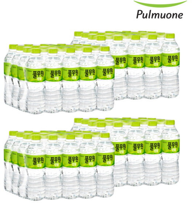 [풀무원샘물] 생수 500ml x 80병, 1세트, 40L