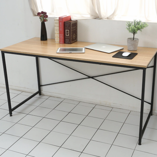 이케아 책상 컴퓨터 테이블 넓은 긴 접이식 미니 공부 고등학생 중학생 1인용 2인용데스크, 화이트