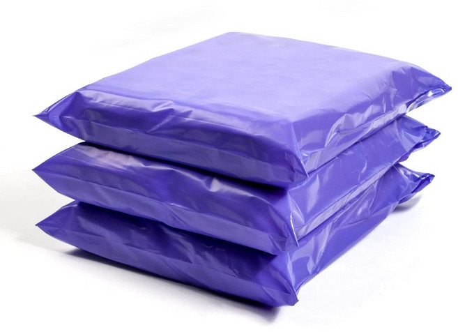 더담아 HDPE 택배봉투 퍼플, HDPE(0.08) 퍼플, 35x45+4(100장)