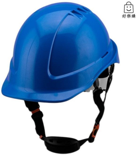 SN-100 透氣型工業用防護頭盔, 藍色, 1個