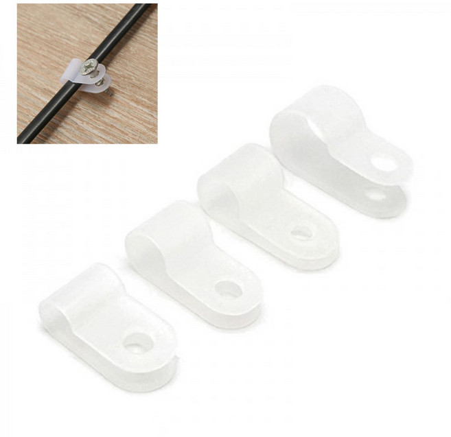 아이베란다 전선 정리 케이블 후크 홀더 걸이, 1개