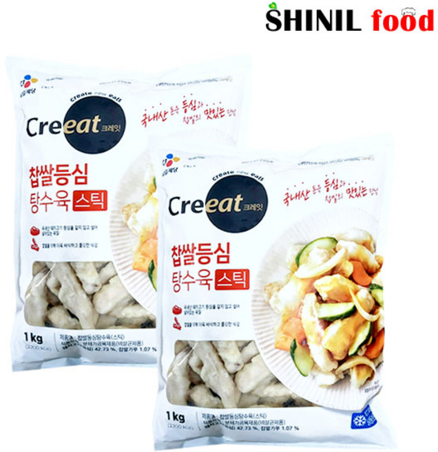 (희주몰)크레잇 찹쌀등심 탕수육스틱 1kg 1+1, 1개, 2kg