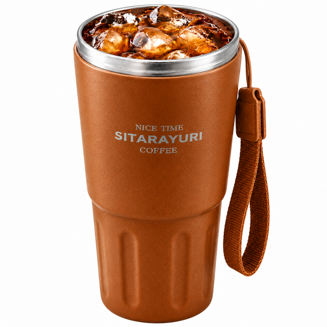 7위 - 골든 스텐 진공 보온보냉 텀블러, 1개, 600ml, 화이트