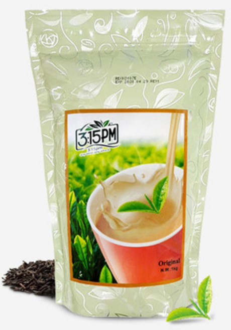 3시15분 밀크티 오리지널 파우더 홍차파우더 블랙티 파우더, 1개, 1kg, 1개입