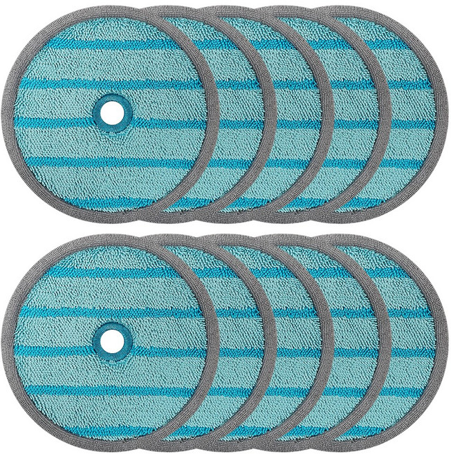 삼성제트 청소기 물걸레키트 가운데 홀 있는 물걸레 패드 극세사 리필 걸레 파랑색 세트 구성, 삼성제트(파랑색), 5세트