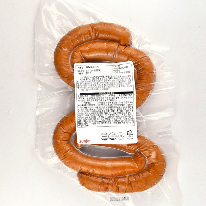 선진 한돈 말발굽 소시지 킬바사 소시지, 1개, 800g