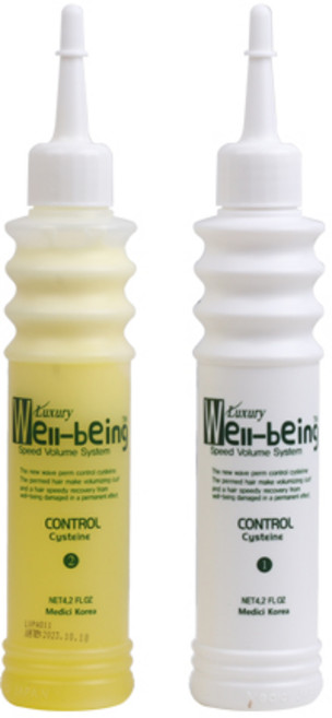 럭셔리 웰빙 스피드 볼륨펌 120ml(40개입)/파마약/, 40개, 120ml