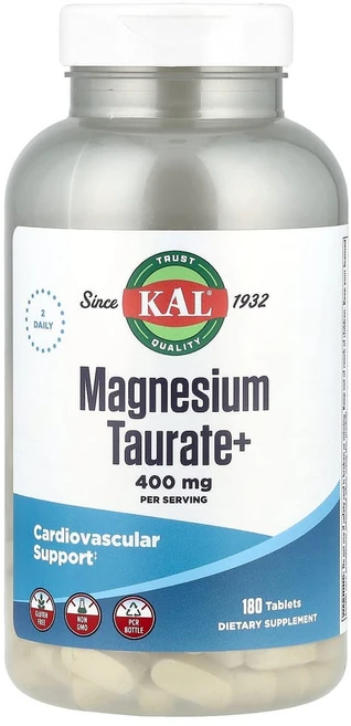 KAL 마그네슘 타우레이트+ 400mg 180정(1정당 200mg), CAL61832, 1개, 180정 - 쿠팡