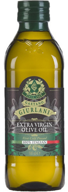 GIURLANI喬凡尼老樹特級初榨橄欖油 義大利原裝進口 冷壓榨取 風味醇厚 500ml, 1瓶