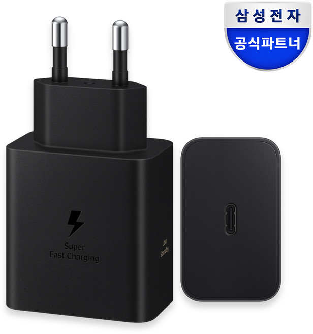 삼성 정품 60W 초고속 충전기(케이블 미포함) EP-T6010N, 1개, 블랙(케이블 미포함)