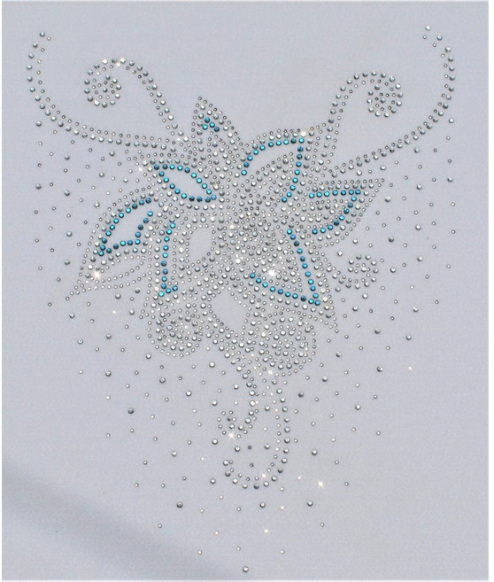 핫픽스 모티브 의류리폼 옷리폼 스톤 큐빅 부자재 의류DIY - 별꽃 라운드