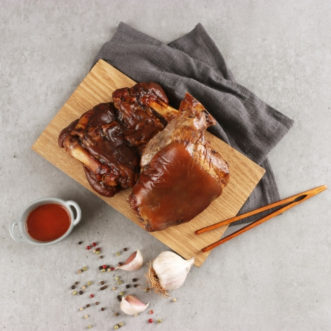 자연과농부 앞다리 흑마늘 왕족발 1kg, 1개