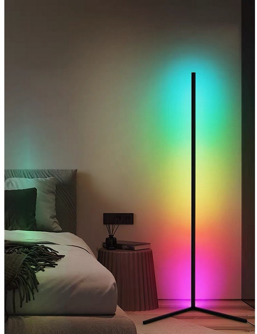 LED 幻彩氣氛落地燈 音樂律動拾音燈, 120公分＿落地燈