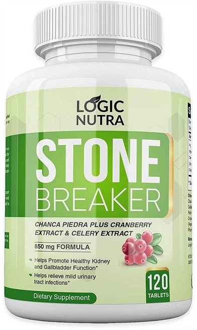 Logic Nutra Stone Breaker 로직누트라 스톤 브레이커 120정, 1개 - 쿠팡