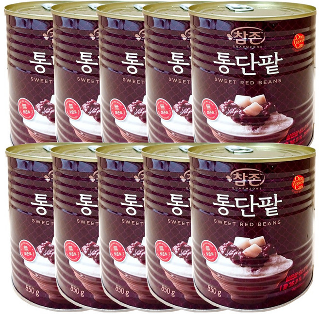 [무료배송][참존] 빙수팥 850g, 10개