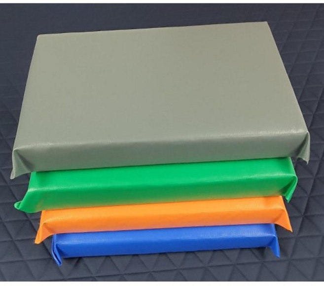 방수베개/목욕용방수베개/목욕탕/찜질방/사우나/마사지/캠핑베개, 오렌지, 1개