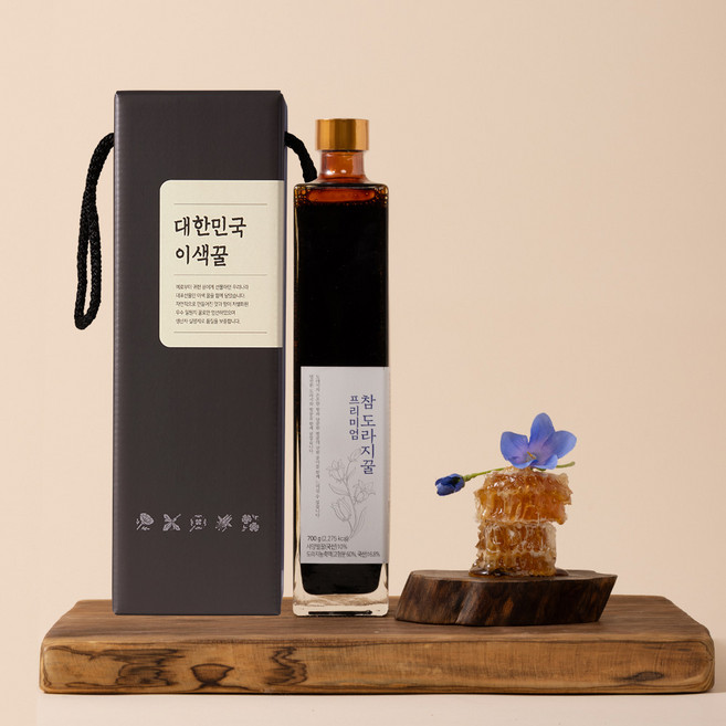 [강개상인 공식몰] 참도라지꿀 (700ml) 영양분이 풍부한 국내산 고랭지도라지, 700ml, 1개, 1개입