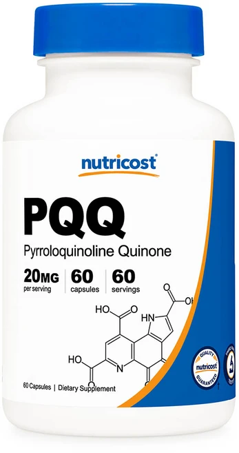뉴트리코스트 PQQ 피로로퀴놀린퀴논 20mg 캡슐, 60정, 1개 - 쿠팡