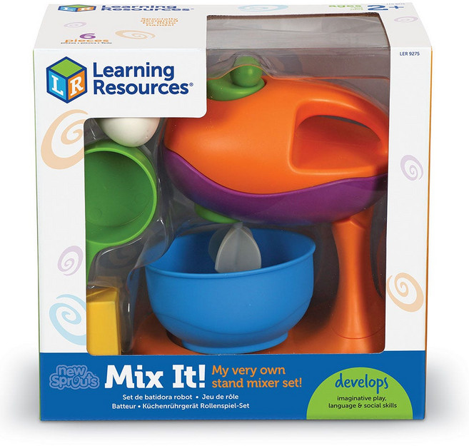 러닝리소스 LER 9275 뉴 스프라우츠) 반죽하기 놀이 주방놀이 역할놀이, 1개