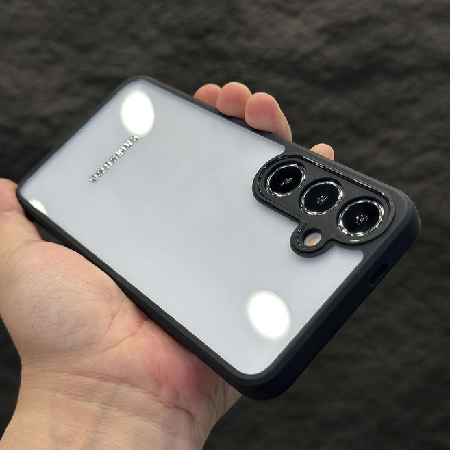 適用於 Samsung Galaxy A26 A55 5G 防摔氣囊手機殼 透明軟邊框
