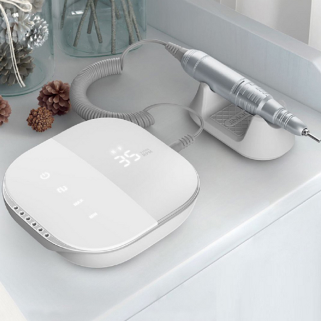 네일드릴 손톱 스케일링 셀프 정리기 전기 그라인더, 그레이세트, 1개