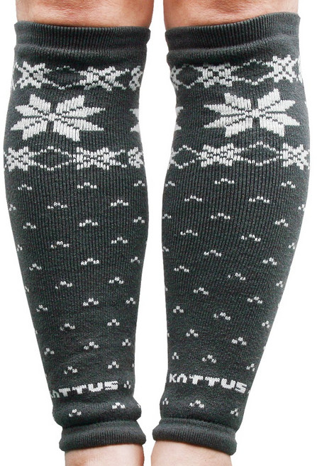 KATTUS 방한발토시 눈꽃 발토시 팔토시 겸용 발열토시 국산제품, 그레이