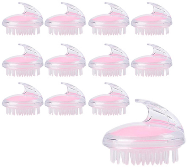 한수위 두피 마사지 샴푸 브러쉬, 12개